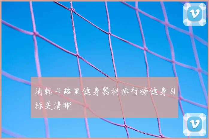 消耗卡路里健身器材排行榜健身目标更清晰